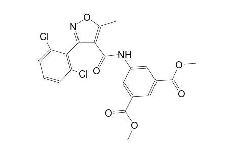 dimethyl 5-({[3-(2,6-dichlorophenyl)-5-methyl-4-isoxazolyl]carbonyl}amino)isophthalate