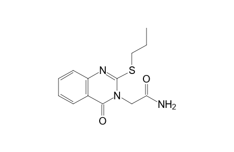 2-(4-oxidanylidene-2-propylsulfanyl-quinazolin-3-yl)ethanamide