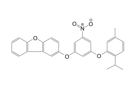 2-[3-(2-isopropyl-5-methylphenoxy)-5-nitrophenoxy]dibenzo[b,d]furan