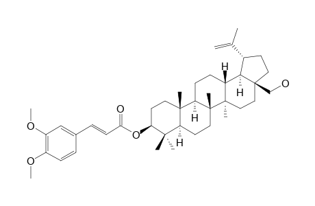3.beta.-(3',4'-Dimethoxycinnamyloxy)-lup-20(29)-en-28-ol