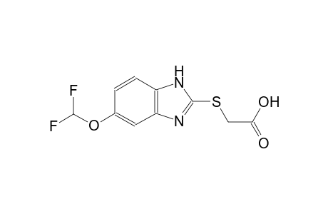 acetic acid, [[5-(difluoromethoxy)-1H-benzimidazol-2-yl]thio]-