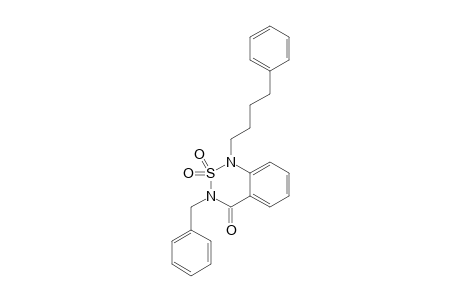 1-(PHENYLBUTHYL)-3-BENZYL-2,1,3-BENZOTHIADIAZIN-4-ONE-2,2-DIOXIDE