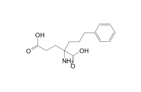2-(3-Phenylpropyl)glutamic acid