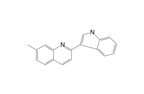 2-(1H-Indol-3-yl)-7-methylquinoline