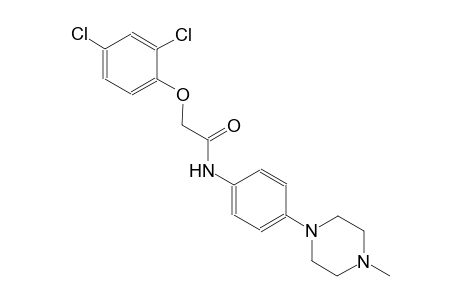 2-(2,4-dichlorophenoxy)-N-[4-(4-methyl-1-piperazinyl)phenyl]acetamide