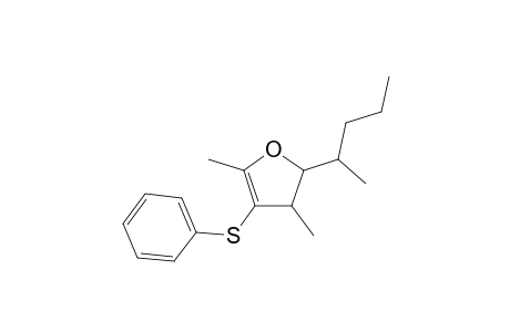 2,4-dimethyl-5-pentan-2-yl-3-phenylsulfanyl-4,5-dihydrofuran