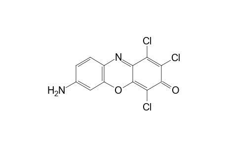 7-Amino-1,2,4-trichloro-3H-phenoxazin-3-one