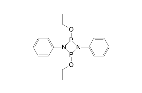 2,4-Diethoxy-1,3-diphenyl-(1,3,2,4-diazadiphosphetidine)