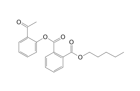 Phthalic acid, 2-acethylphenyl pentyl ester