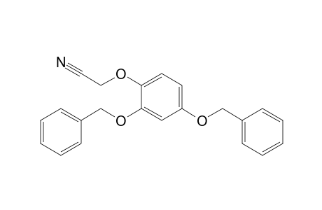 2-(2,4-Dibenzoxyphenoxy)acetonitrile