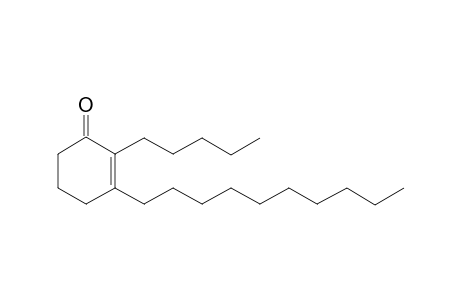 2-n-Pentyl-3-n-decyclohex-2-en-1-one