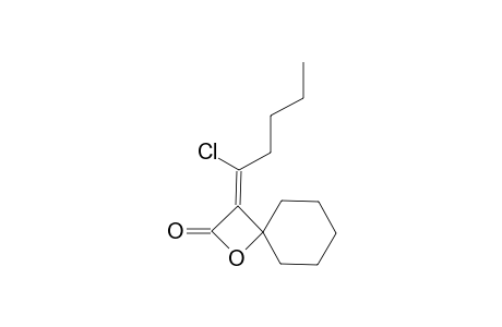 (3Z)-3-(1-chloropentylidene)-1-oxaspiro[3.5]nonan-2-one