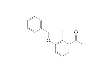 2-Iodo-3-(benzyloxy)acetophenone