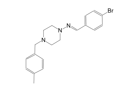 N-[(E)-(4-bromophenyl)methylidene]-4-(4-methylbenzyl)-1-piperazinamine