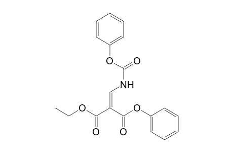 (2Z)-2-[(carbophenoxyamino)methylene]malonic acid O1-ethyl ester O3-phenyl ester