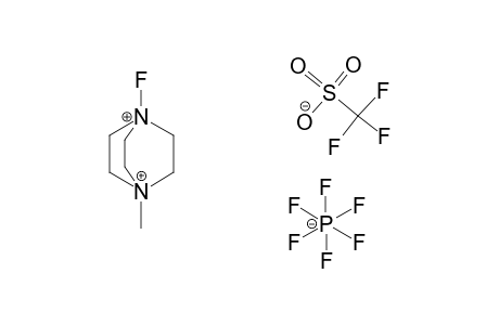 1-FLUORO-4-METHYL-1,4-DIAZONIA-[2.2.2]-OCTANE-TRIFALTE-HEXAFLUORO-PHOSPHATE