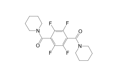 1-[2,3,5,6-Tetrafluoro-4-(1-piperidinylcarbonyl)benzoyl]piperidine