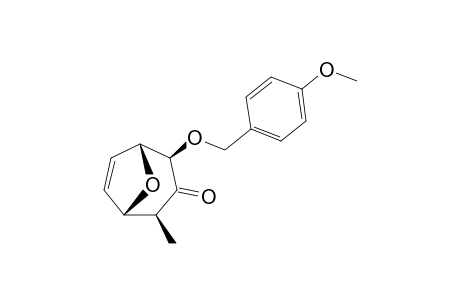 (1S,2S,4R,5R)-2-methyl-4-p-anisyloxy-8-oxabicyclo[3.2.1]oct-6-en-3-one