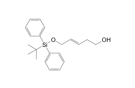 (E)-5-[tert-butyl(diphenyl)silyl]oxy-3-penten-1-ol