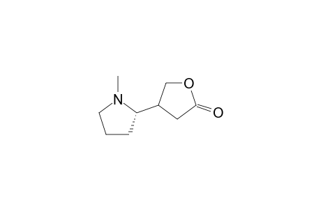 (2' S)-4-(1'-Methylpyrrolidin-2'-yl)-4,5-dihydrofuran-2(3H)-one