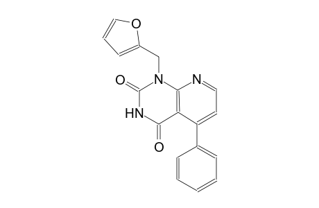 pyrido[2,3-d]pyrimidine-2,4(1H,3H)-dione, 1-(2-furanylmethyl)-5-phenyl-