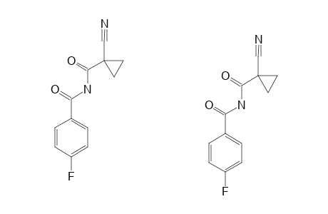 1-CYANO-N-(4-FLUOROBENZOYL)-CYCLOPROPANECARBOXAMIDE