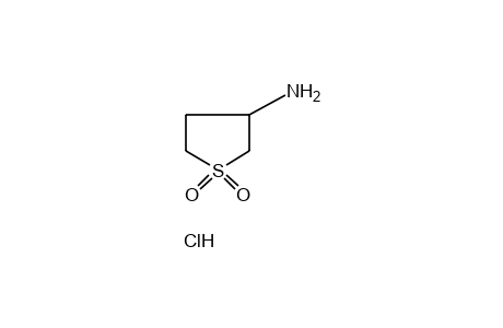 TETRAHYDRO-3-THIOPHENAMINE, 1,1-DIOXIDE, HYDROCHLORIDE