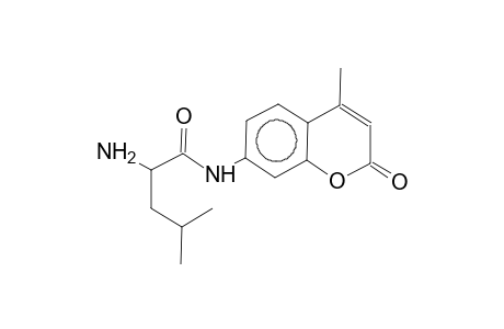 N-(4-methyl-7-coumarinyl)-2-amino-4-methylpentanamide