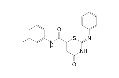 2H-1,3-thiazine-6-carboxamide, tetrahydro-N-(3-methylphenyl)-4-oxo-2-(phenylimino)-, (2Z)-