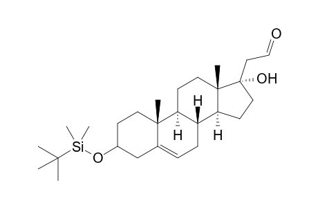 3-{[(t-Butyl)dimethylsilyl]oxy}-17-hydroxypregna-5-en-21-al