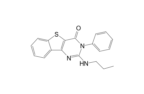2-(Propylamino)-3-phenylbenzothieno[3,2-d]pyrimidin-4(3H)-one