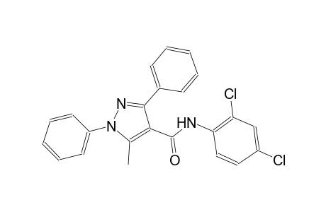 N-(2,4-dichlorophenyl)-5-methyl-1,3-diphenyl-1H-pyrazole-4-carboxamide