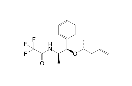 (4R,1'R,2'R)-4-(2'-Trifluoroacetylamido-1'-phenylpropoxy)pentene