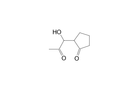 Cyclopentanone, 2-(1-hydroxy-2-oxopropyl)-