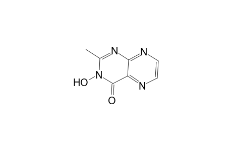 4(3H)-Pteridinone, 3-hydroxy-2-methyl-
