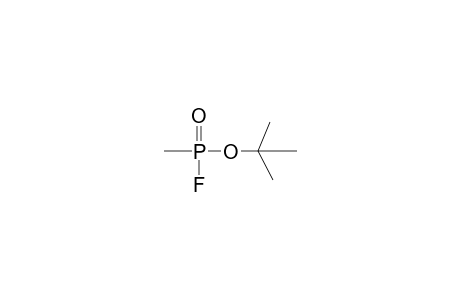 tert-Butyl methylphosphonofluoridoate