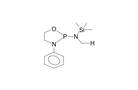 2-N-METHYL-N-TRIMETHYLSILYLAMINO-3-PHENYL-1,3,2-OXAZAPHOSPHOLANE