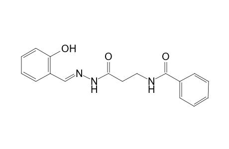 Benzamide, N-[3-(2-hydroxybenzylidenhydrazino)-3-oxopropyl]-