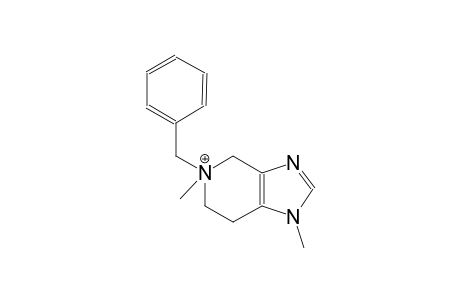 5-benzyl-1,5-dimethyl-4,5,6,7-tetrahydro-1H-imidazo[4,5-c]pyridin-5-ium