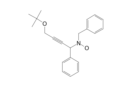 N-BENZYL-N-(4-TERT.-BUTOXY-1-PHENYL-BUT-2-YNYL)-HYDROXYLAMINE