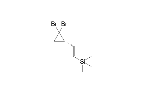 [(E)-2-((S)-2,2-Dibromo-cyclopropyl)-vinyl]-trimethyl-silane
