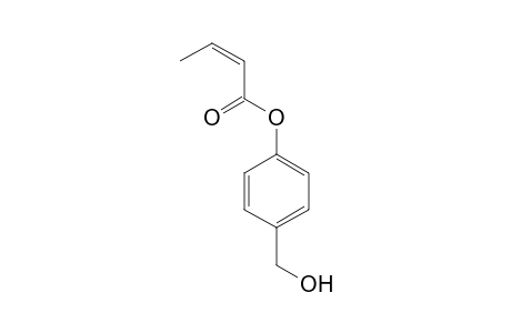 cis-4-(Hydroxymethyl)phenyl But-2-enoate