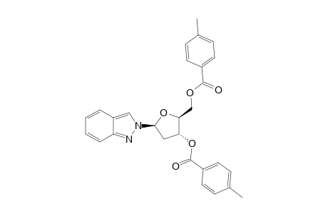 2-[2'-DEOXY-3',5'-BIS-O-(4-METHYLBENZOYL)-BETA-D-ERYTHRO-PENTOFURANOSYL]-2H-INDAZOLE