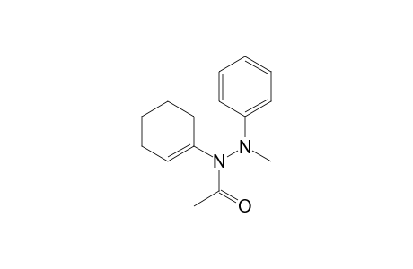 N-(1-cyclohexen-1-yl)-N'-methyl-N'-phenylacetohydrazide