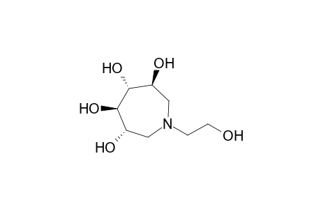 (3S,4R,5R,6S)-1-N-(2-Hydroxyethyl)-3,4,5,6-tetrahydroxyazepane