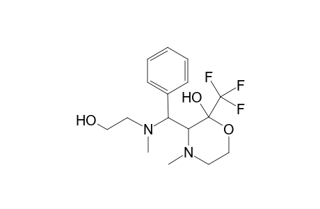 3-{[(2-Hydroxyethyl)(methyl)amino](phenyl)methyl}-4-methyl-2-trifluoromethylmorpholin-2-ol