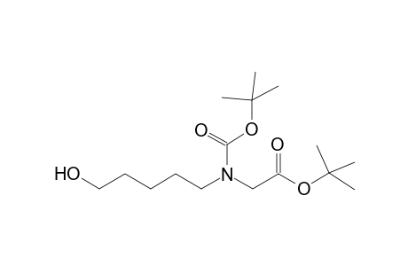 Glycine N-[(1,1-Dimethylethoxy)carbonyl]-N-(.omega.-Hydroxypentyl)-1,1-dimethylethyl ester