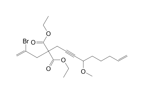 Diethyl 2-Bromo-8-methoxytrideca-1,12-dien-6-yne-4,4-dicarboxylate