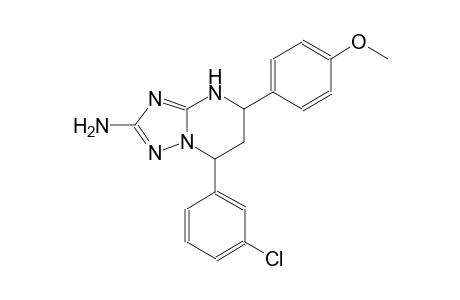 [1,2,4]triazolo[1,5-a]pyrimidin-2-amine, 7-(3-chlorophenyl)-4,5,6,7-tetrahydro-5-(4-methoxyphenyl)-