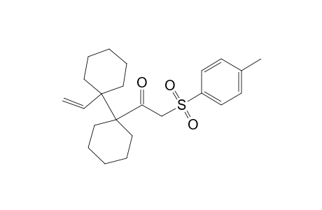 1-(1-Ethenylcyclohexyl)-1-[2-((4-methylphenyl)sulfonyl)-1-oxoethyl]-cyclohexane